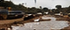 Road edge collapsing